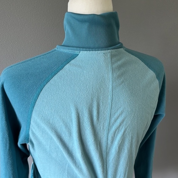 The North Face TKA 100 Blue Zip Up Fleece - Picture 7 of 9